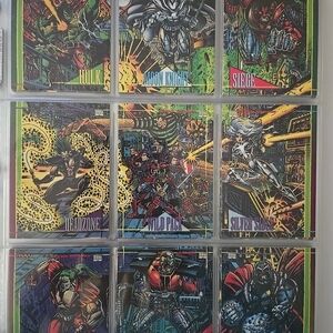 Marvel Comic Trading Cards Collection